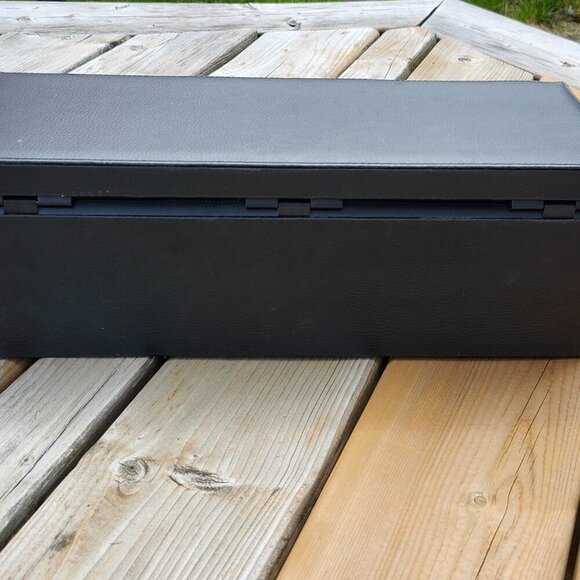 DiscGear Selector 120HD Faux Black Leather Storage Holder Case CD DVD With Light - Picture 6 of 13